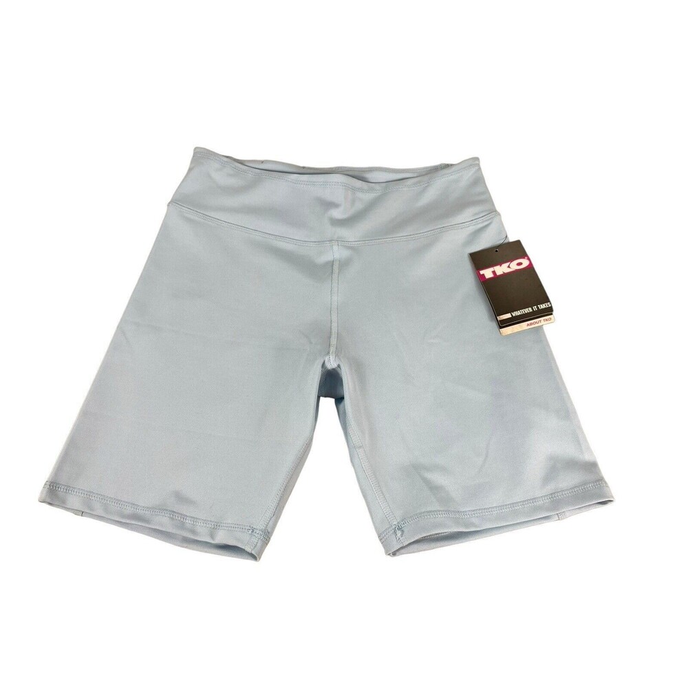 TKO Light Blue Compression X Dry Bike Riding Shorts NWT S
